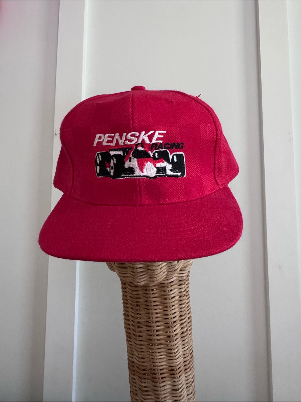 Penske Racing Red Embroidered Snapback Hat